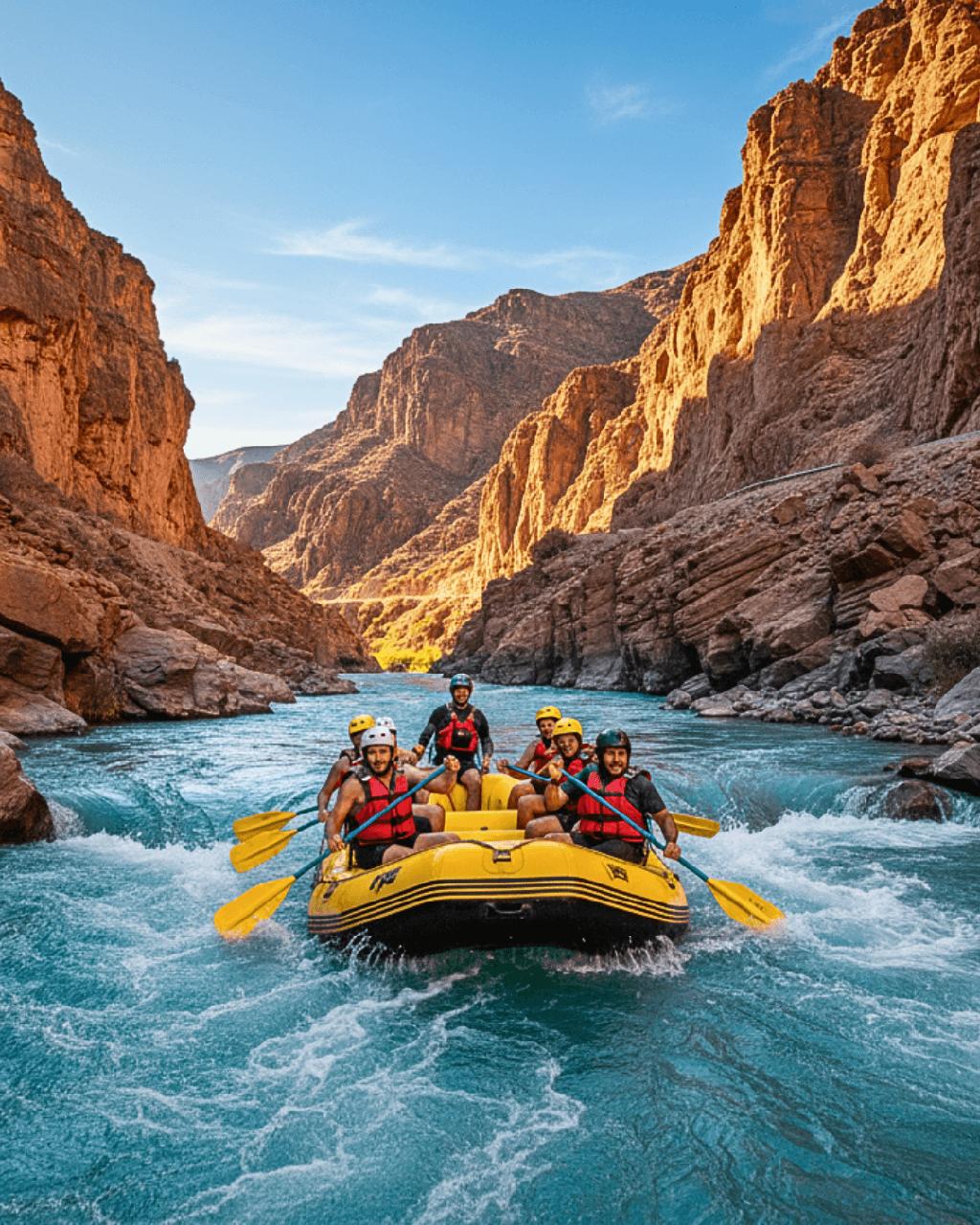 Rafting en el Río Mendoza
